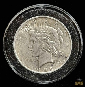 1922-D Peace Dollar