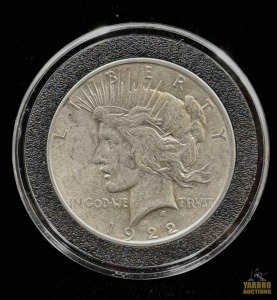 1922-D Peace Dollar