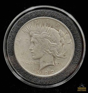 1922-S Peace Dollar