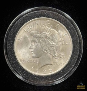 1922 Peace Dollar