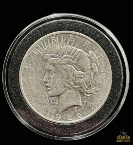 1922-D Peace Dollar