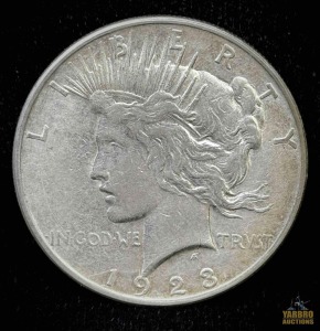 1923-D Peace Dollar