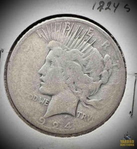 1924-S Peace Dollar