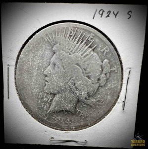 1924-S Peace Dollar