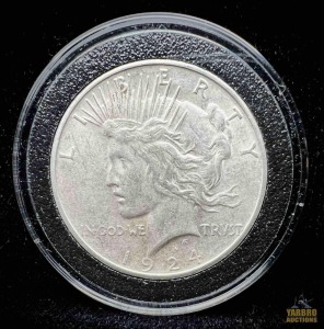 1924-S Peace Dollar