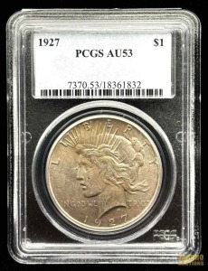 1927 Peace Dollar