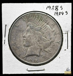 1928--S Peace Dollar