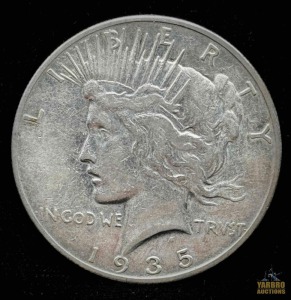 1935-S Peace Dollar