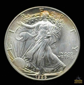 1986 American Eagle Silver Dollar