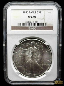 1986 American Eagle Silver Dollar