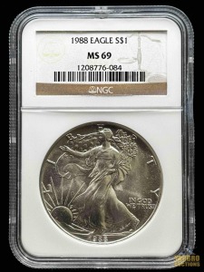 1988 American Eagle Silver Dollar