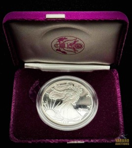 1989- S American Eagle Silver Dollar