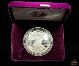 1990-S American Eagle Silver Dollar