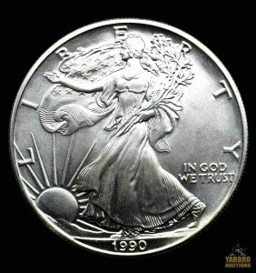 1990 American Eagle Silver Dollar