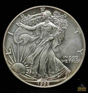 1992 American Eagle Silver Dollar