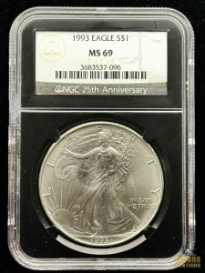 1993 American Eagle Silver Dollar