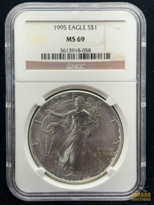 1995 American Eagle Silver Dollar