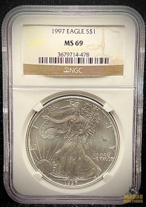 1997 American Eagle Silver Dollar