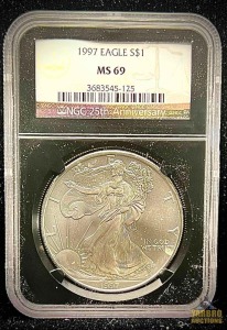 1997 American Eagle Silver Dollar