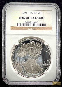 1998-P American Eagle Silver Dollar