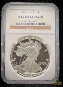 1999-P American Eagle Silver Dollar