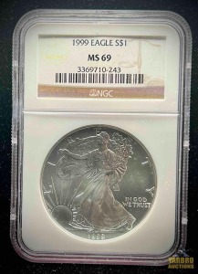 1999 American Eagle Silver Dollar