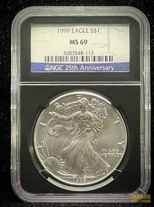 1999 American Eagle Silver Dollar