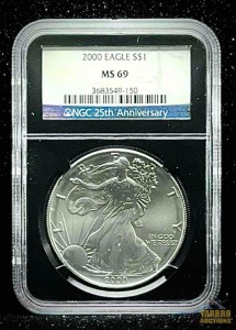 2000 American Eagle Silver Dollar