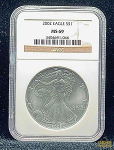 2002 American Eagle Silver Dollar