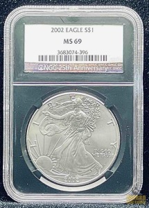 2002 American Eagle Silver Dollar