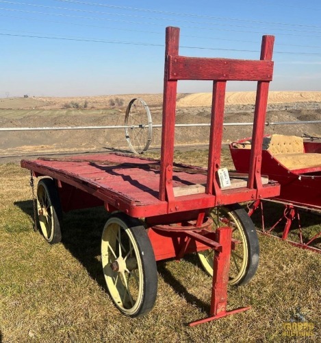 46.5" X 10' Wooden Wagon