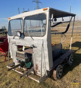 Railroad Rail Inspection Trolley