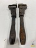 (2) Antique Monkey Wrenches