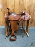 Ozark Leather Co Western Saddle