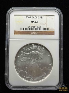 2007 American Eagle Silver Dollar