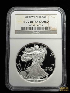 2008-W American Eagle Silver Dollar