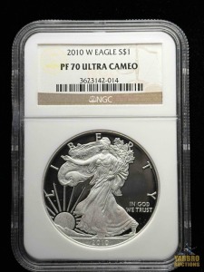 2010-W American Eagle Silver Dollar