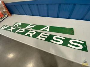 REA Express Sign