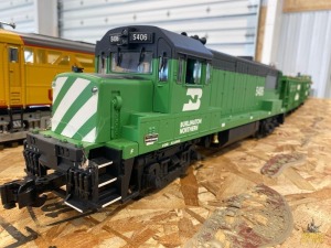 Burlington Northern Model Train