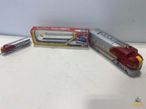 3-Assorted Model Train Engines