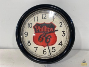 Phillips 66 Clock