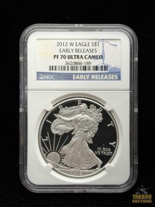 2012-W American Eagle Silver Dollar Early Release