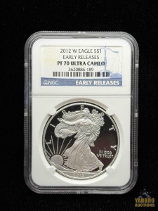 2012-W American Eagle Silver Dollar Early Release