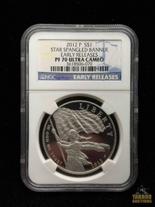 2012-P American Eagle Silver Dollar Star Spangled Banner Early Release