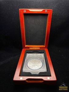 2013-S American Eagle Silver Dollar Day of First Issue