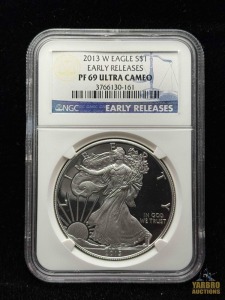 2013-W American Eagle Silver Dollar Early Release