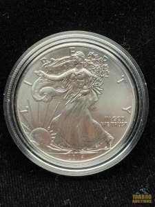 2014-W American Eagle Silver Dollar