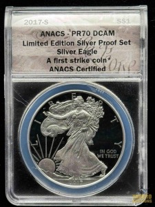 2017-S American Eagle Silver Dollar First Strike