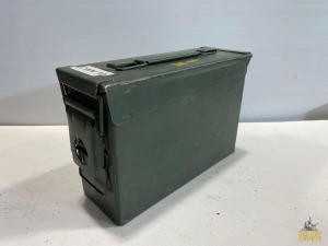 133 Rds. WW2 45 Cal. M1911 Pistol Ball w/Ammo Can