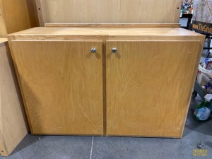 Oak Upper Cabinet 17"x48"x32"H